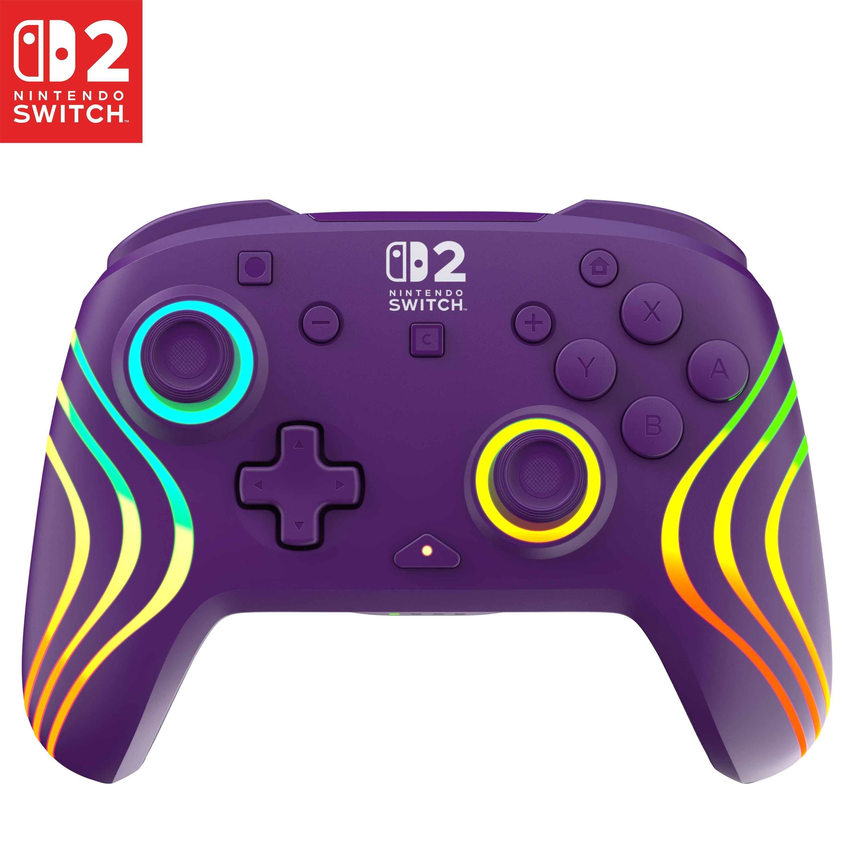 Turtle Beach Afterglow Wave - Purple - Wireless Controller - Nintendo Switch - Gaming Zubehoer