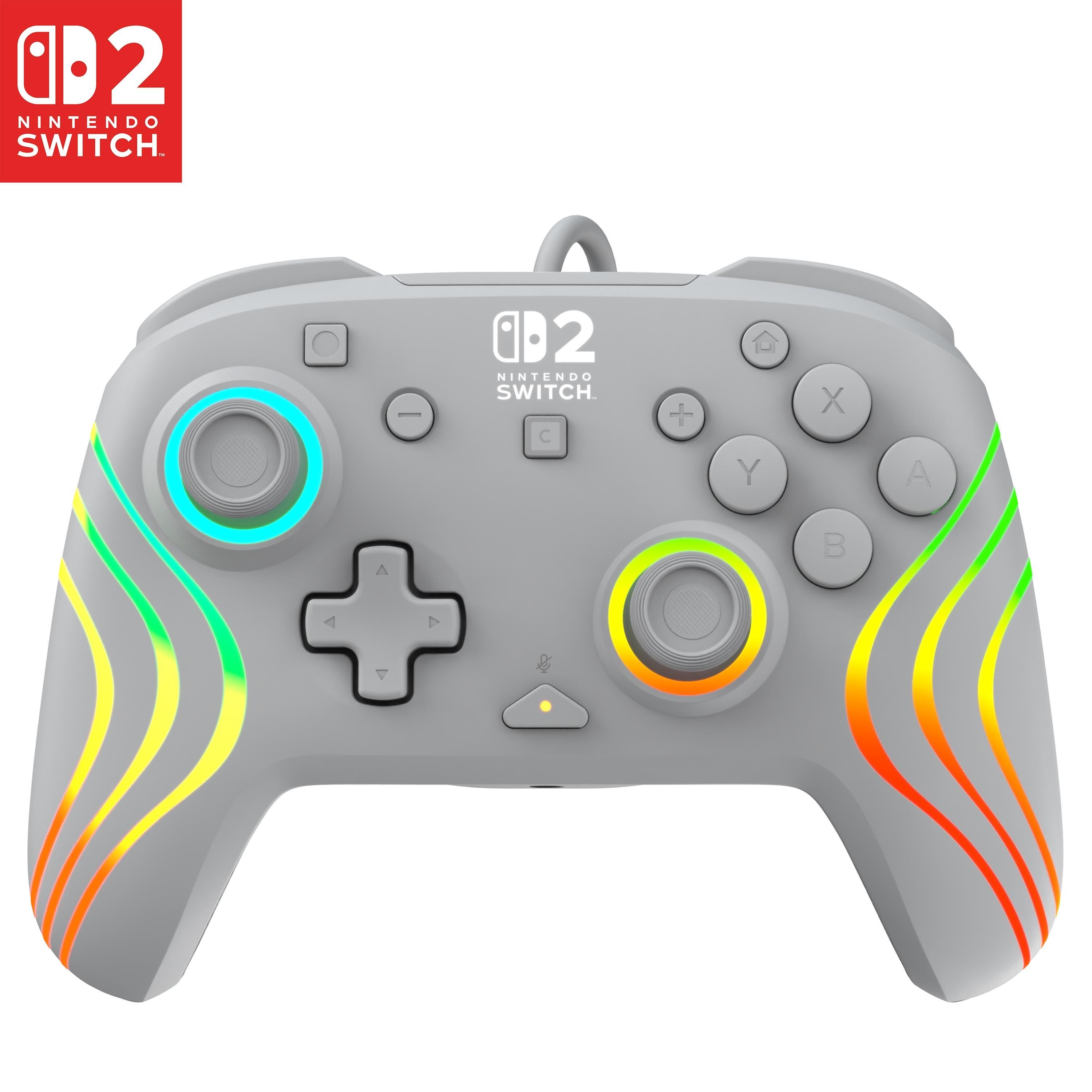 Turtle Beach Afterglow Wave - Grey - Wired Controller - Nintendo Switch - Gaming Zubehoer Tbc-8006-85