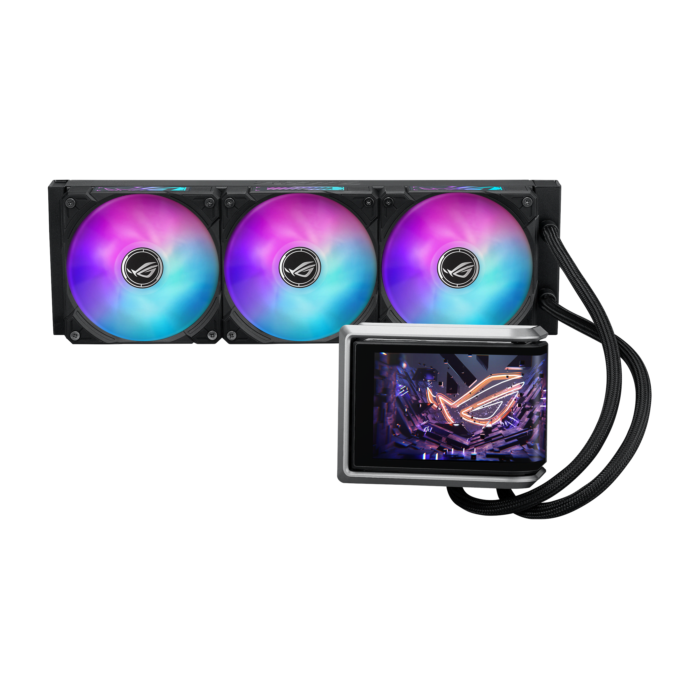 Asus Rog Ryuo IV 360 Argb - Cpu-wasserkühlung - Max 30 Dba - Cpu Kuehler Schwarz 90rc01n1-b0eay0