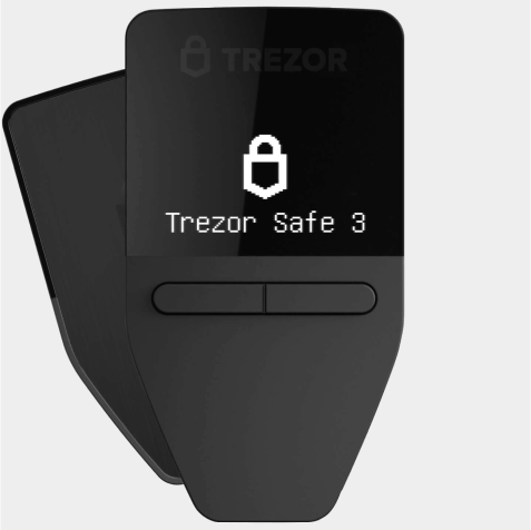 Trezor Safe 3 - Cosmic Black - Handys Anderes Zubehoer