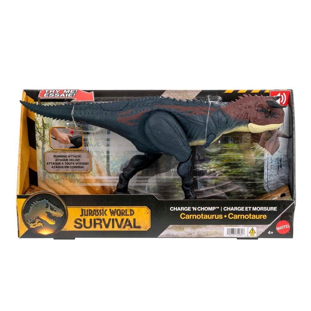 Jurassic World Charge 'N Chomp Carnotaurus - Figuren Jkg85