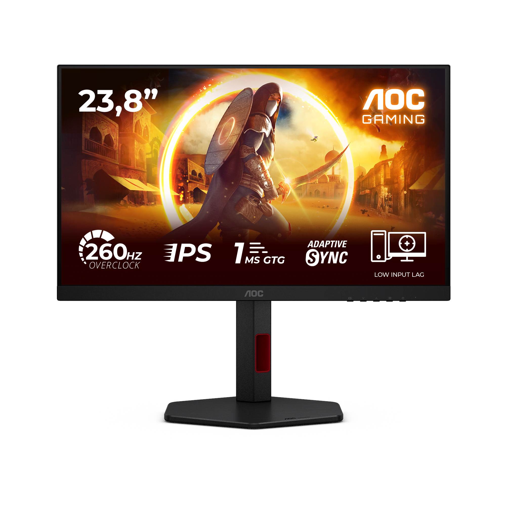 Aoc 24g4zr - 1920x1080 (Fhd) - 260hz - Ips - Bildschirm