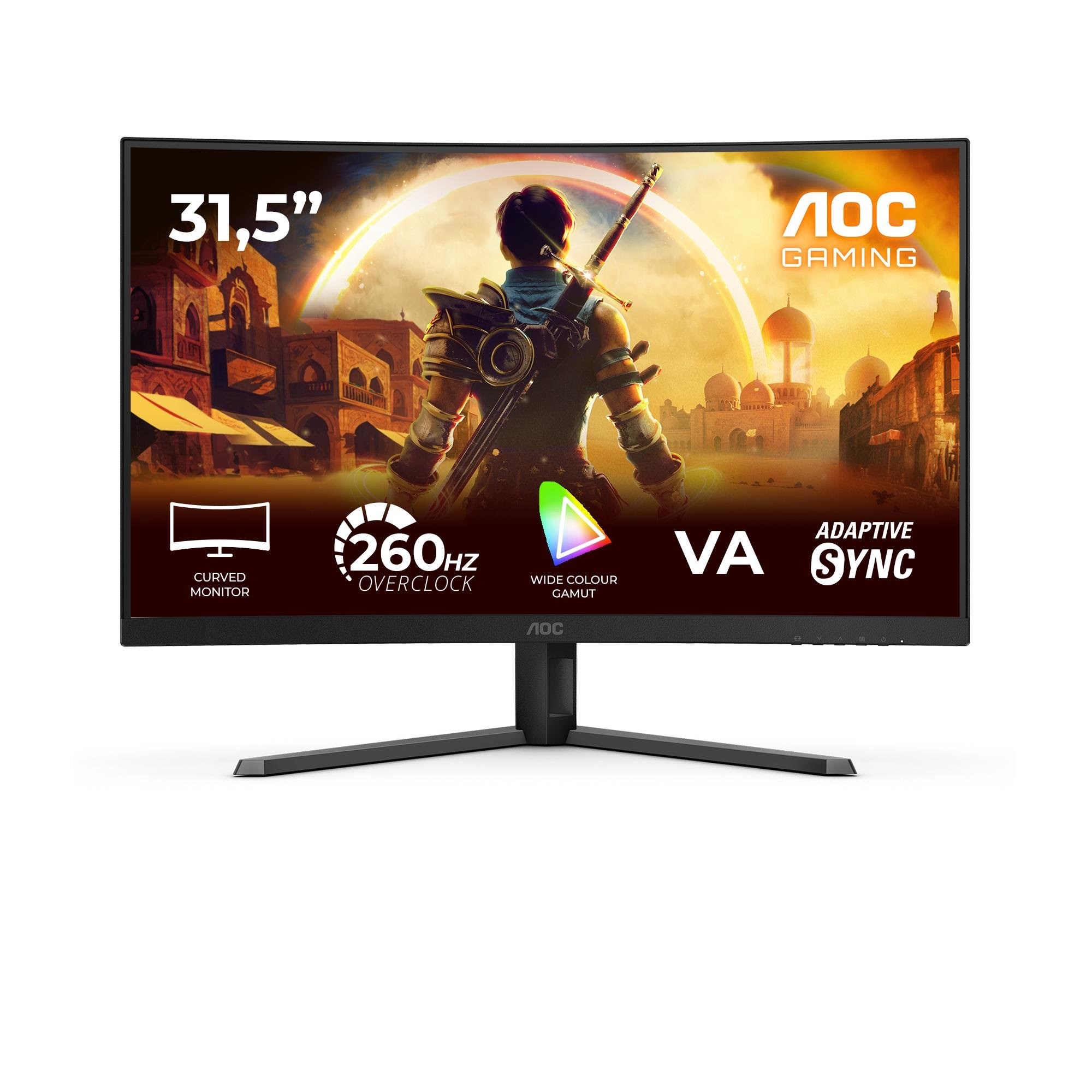 Aoc C32g42ze Curved 240hz 31.5" - Bildschirm