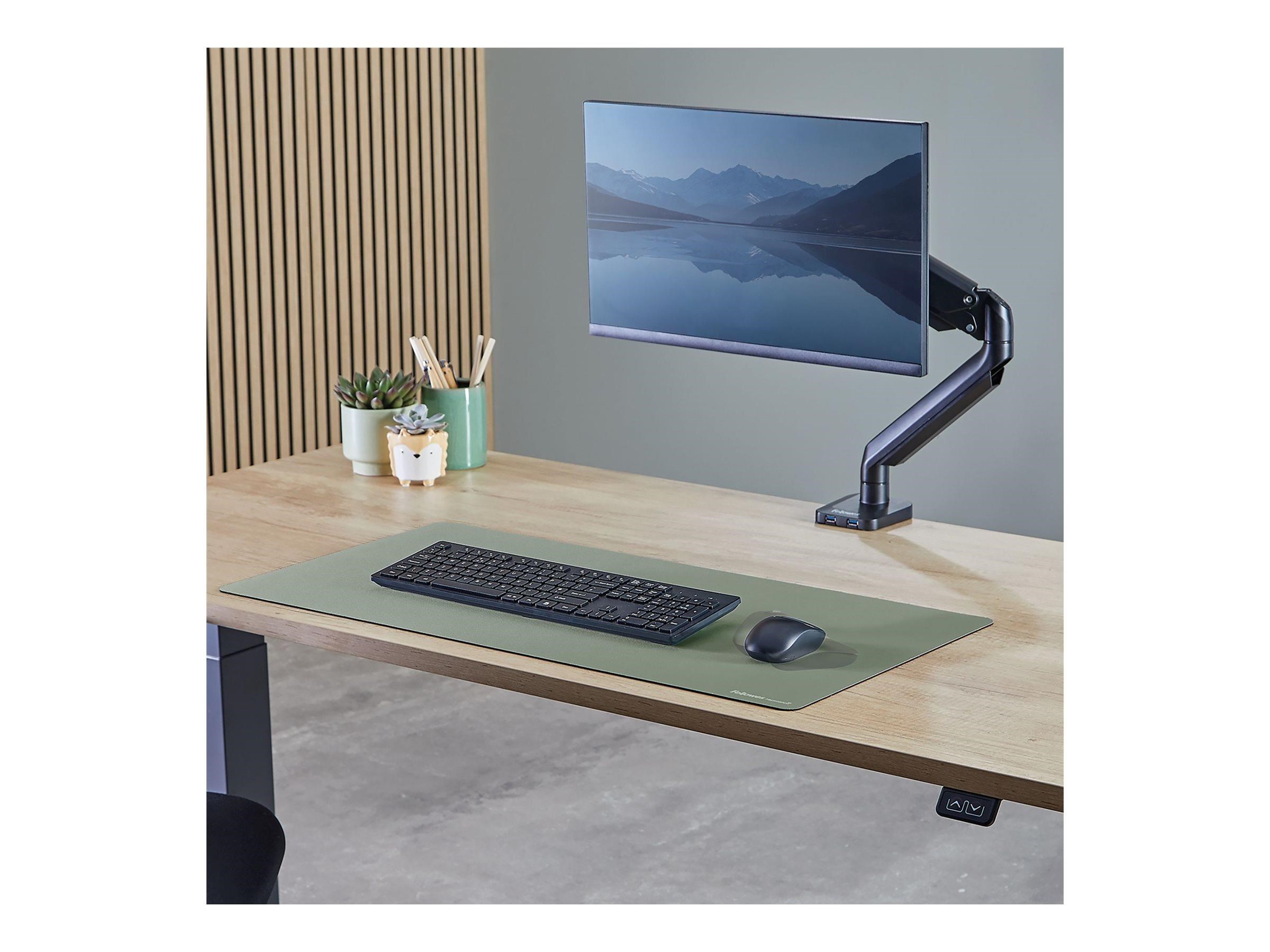 Fellowes Breyta Desk Mat - 80 x 40 cm - Rubber - Sage - Mauspads Zubehoer Grün 100139323