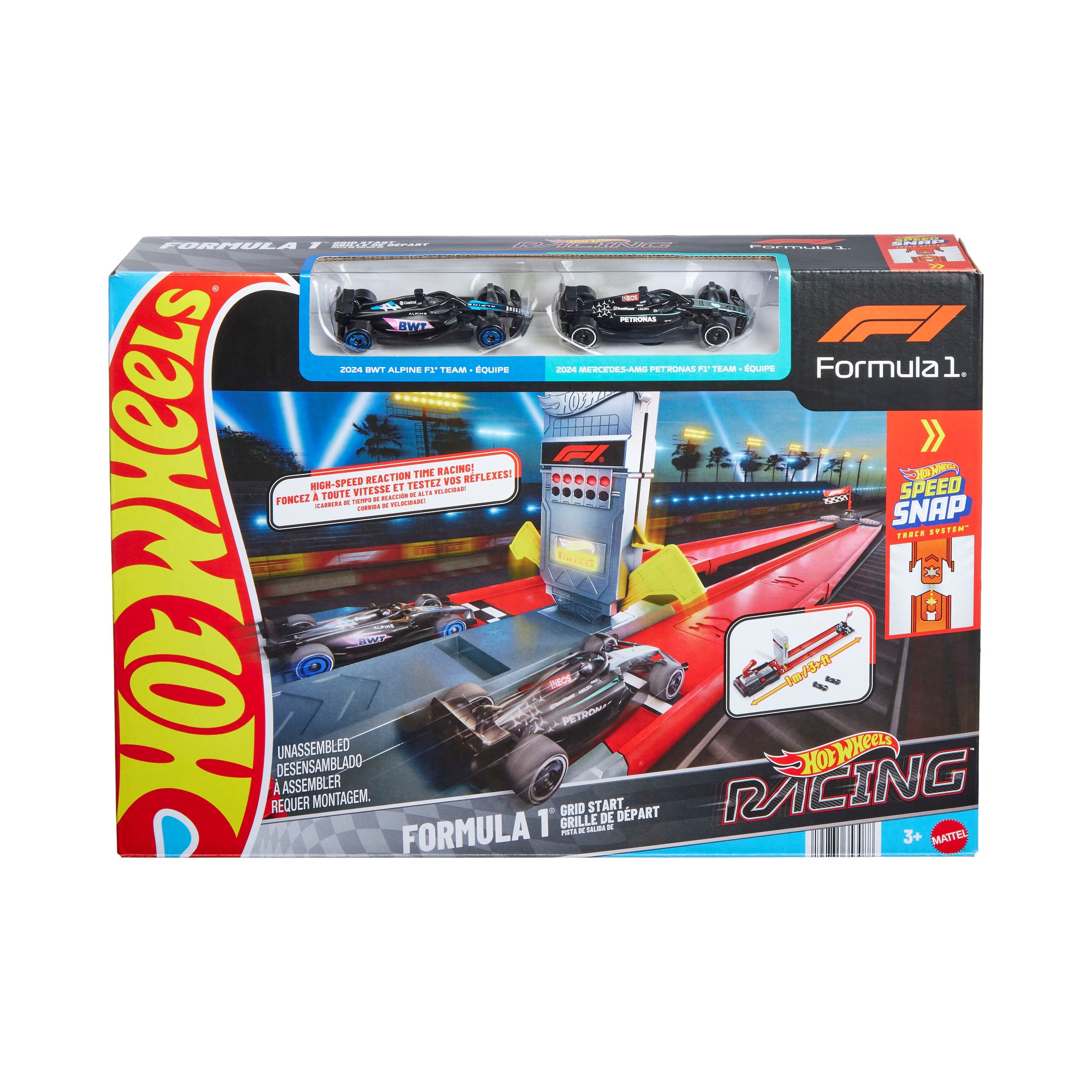 Hot Wheels F-1 Racing Speed Start Duell - Spielzeugauto Jkm88