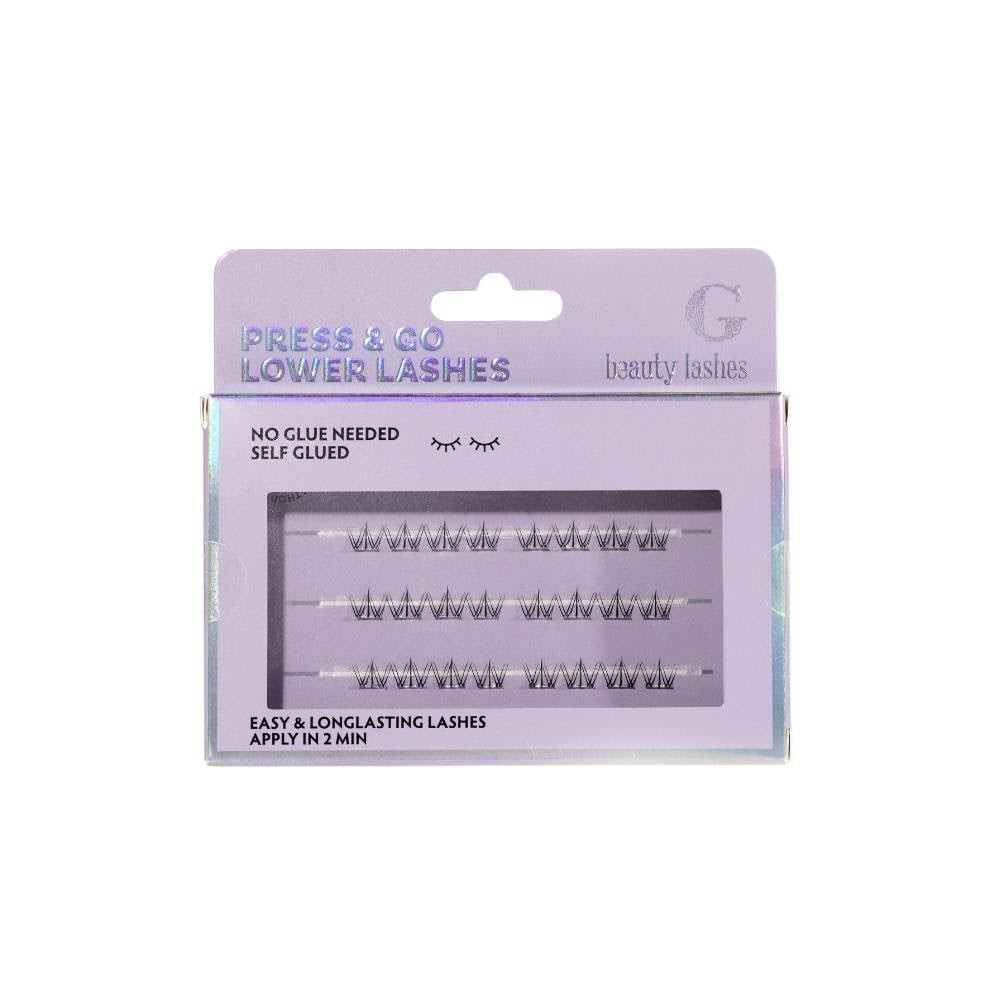 G Beauty Lashes Press & Go Lower Lashes Bold - Make Up Gbl-bld