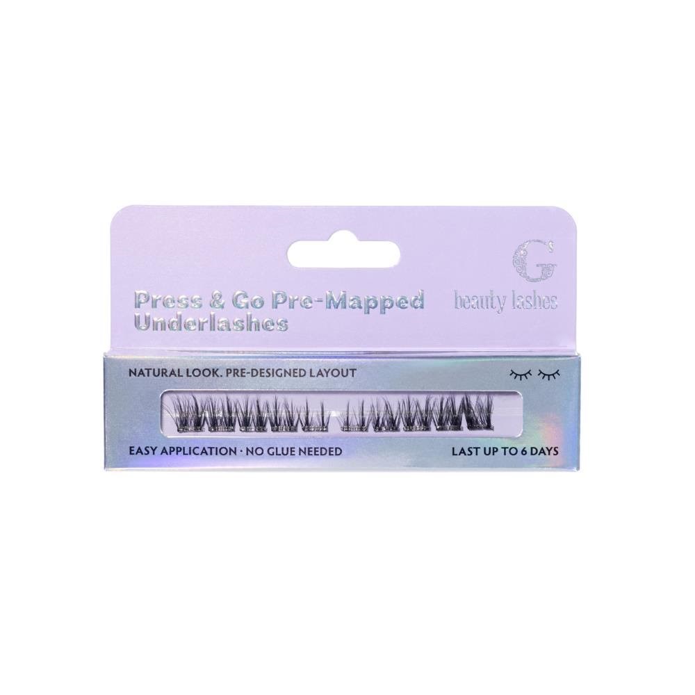 G Beauty Lashes Press & Go Pre-mapped Underlashes - Charm - Make Up