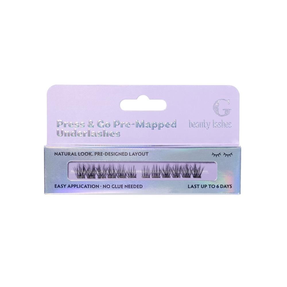 G Beauty Lashes Press & Go Pre-mapped Underlashes - Daze - Make Up Gbl-daze