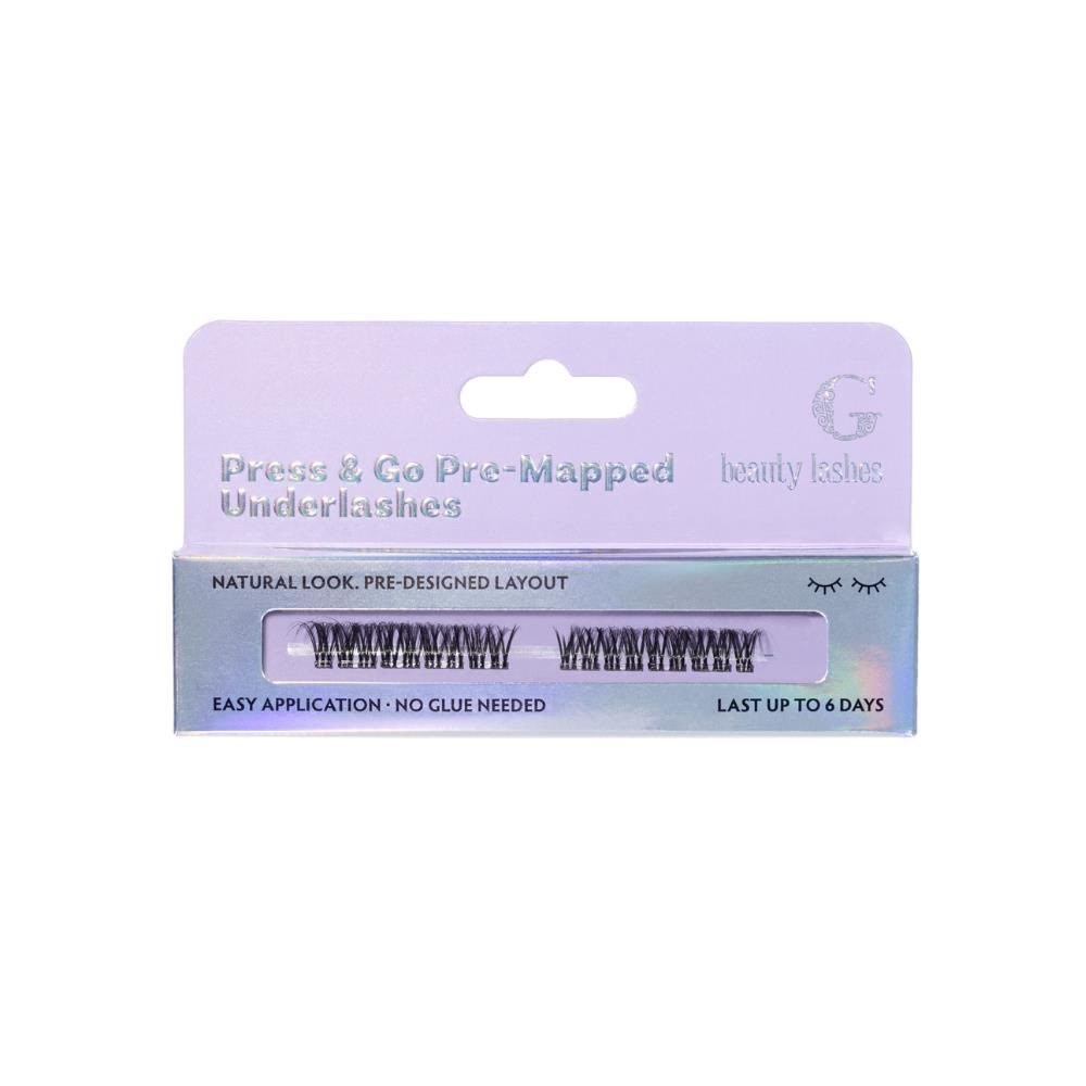 G Beauty Lashes Press & Go Pre-mapped Underlashes - Fever - Make Up Gbl-fevr