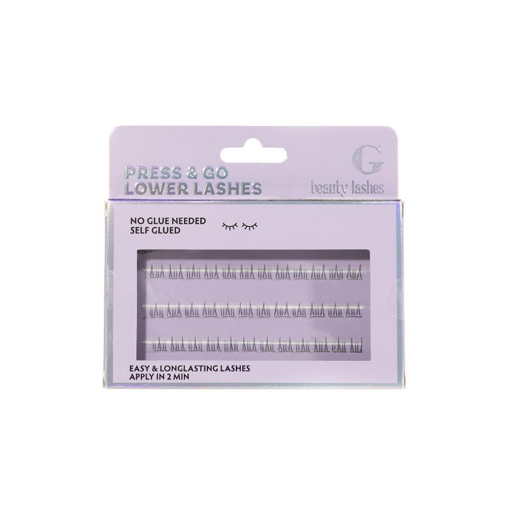 G Beauty Lashes Press & Go Lower Lashes Natural - Make Up