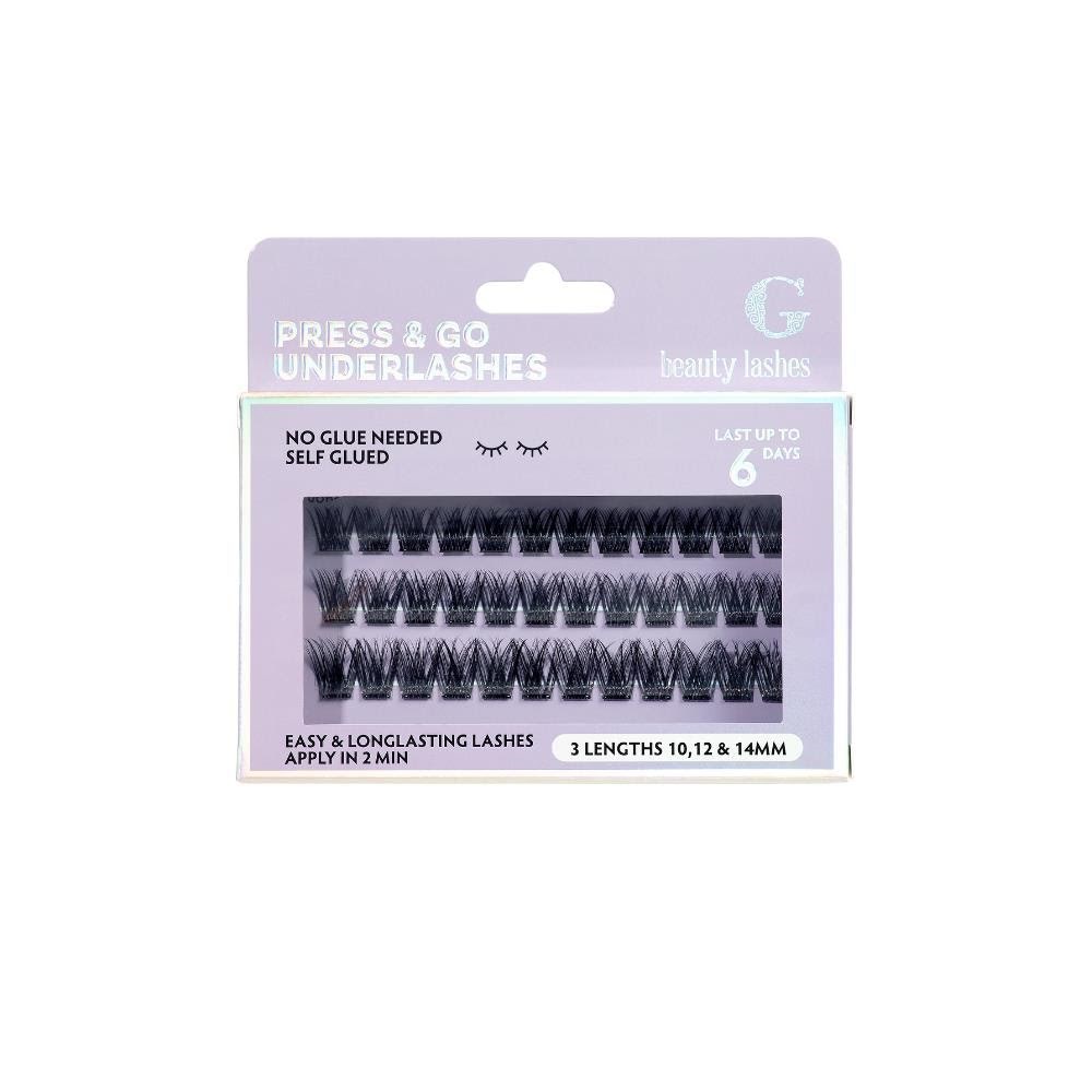 G Beauty Lashes Press & Go Underlashes - Rave - Make Up Gbl-rave