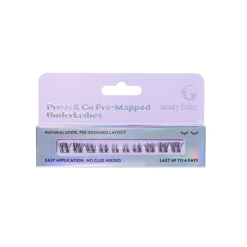 G Beauty Lashes Press & Go Pre-mapped Underlashes - Spark - Make Up