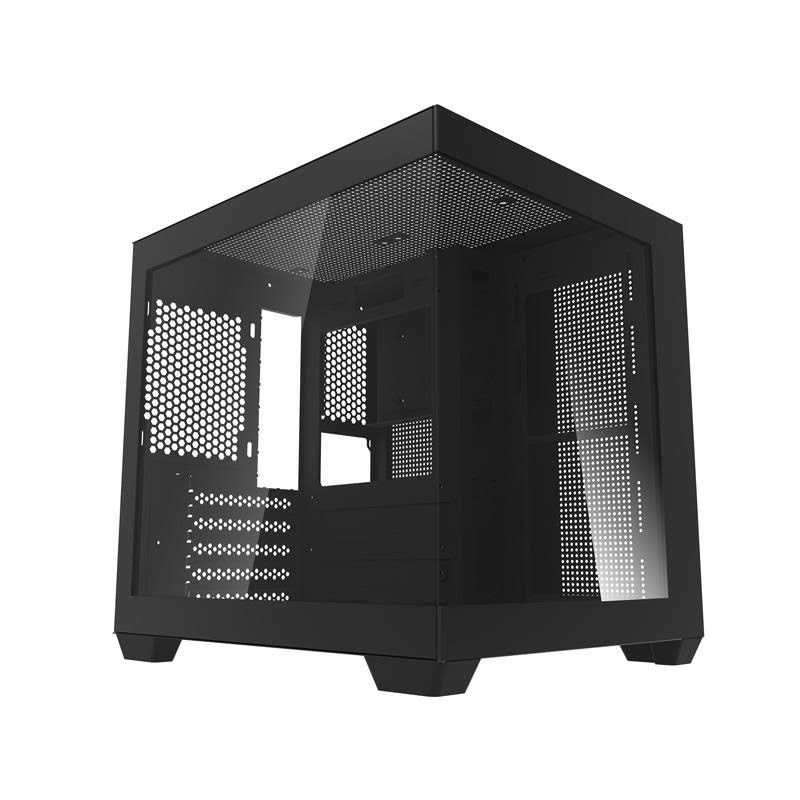 Darkflash C275p Computer Case Without Fans - Gehäuse - Schwarz - Gehaeuse