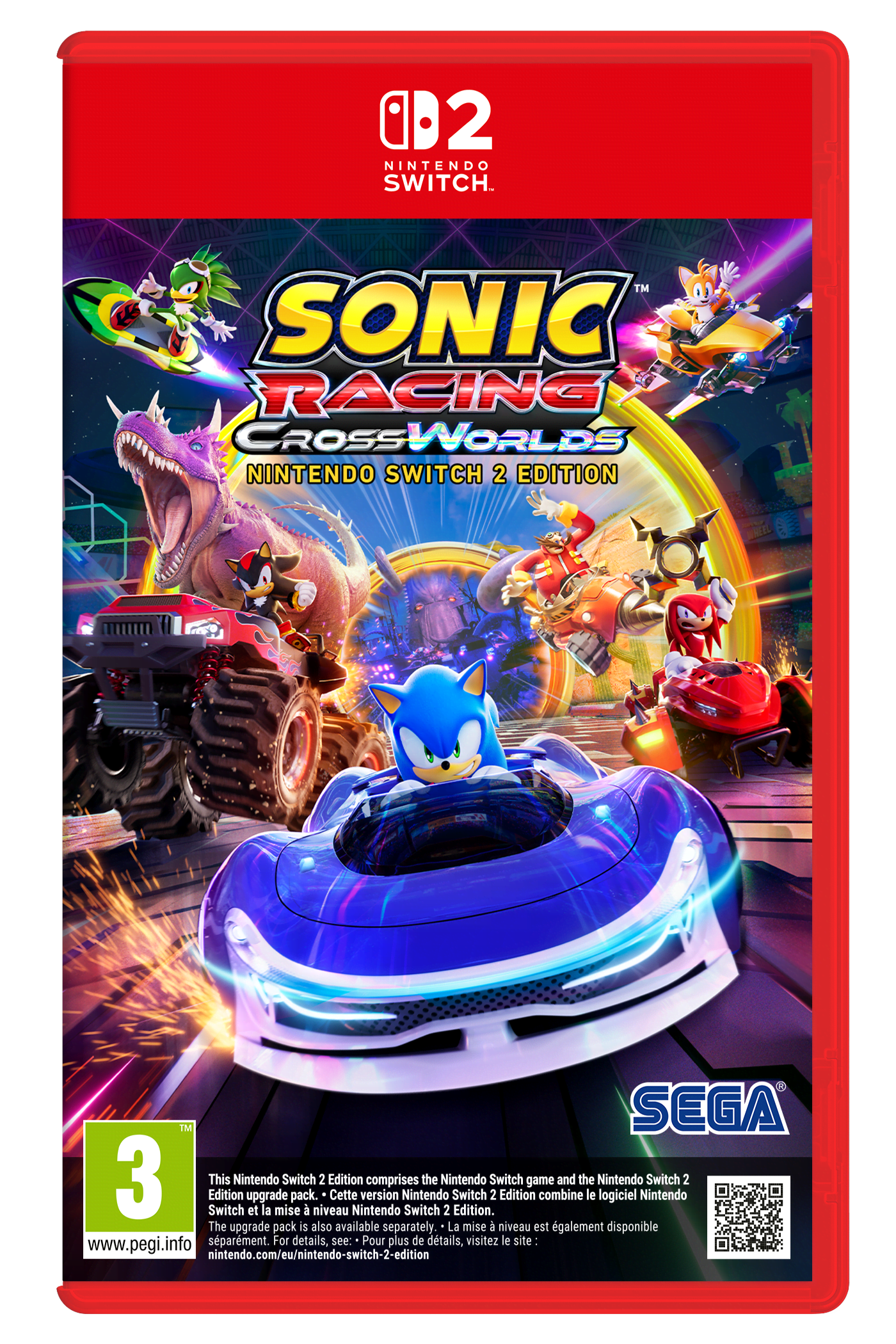 Sonic Racing: Crossworlds - Nintendo Switch 2 - Rennspiel - Pegi 3 - Spiele 5055277057481