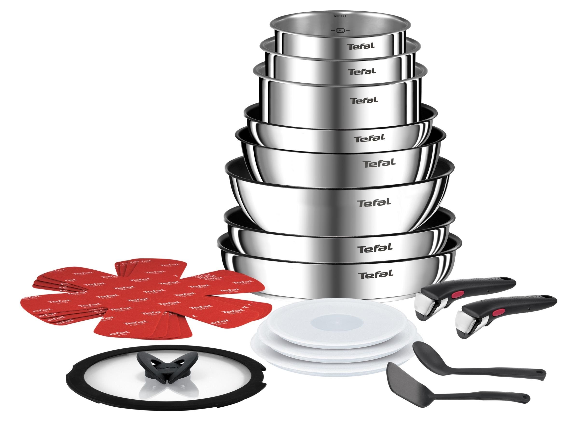 Tefal Ingenio Emotion 20 Pcs Set - Pfannen L897sj04