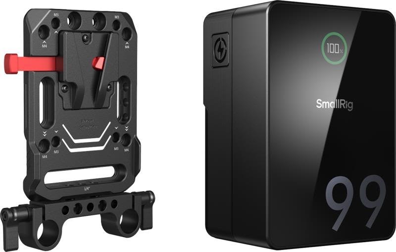 Smallrig 5047 Vb99 Pro Mini V Mount Battery Kit (4292 + 3016) - Batterien Und Batteriegriffe