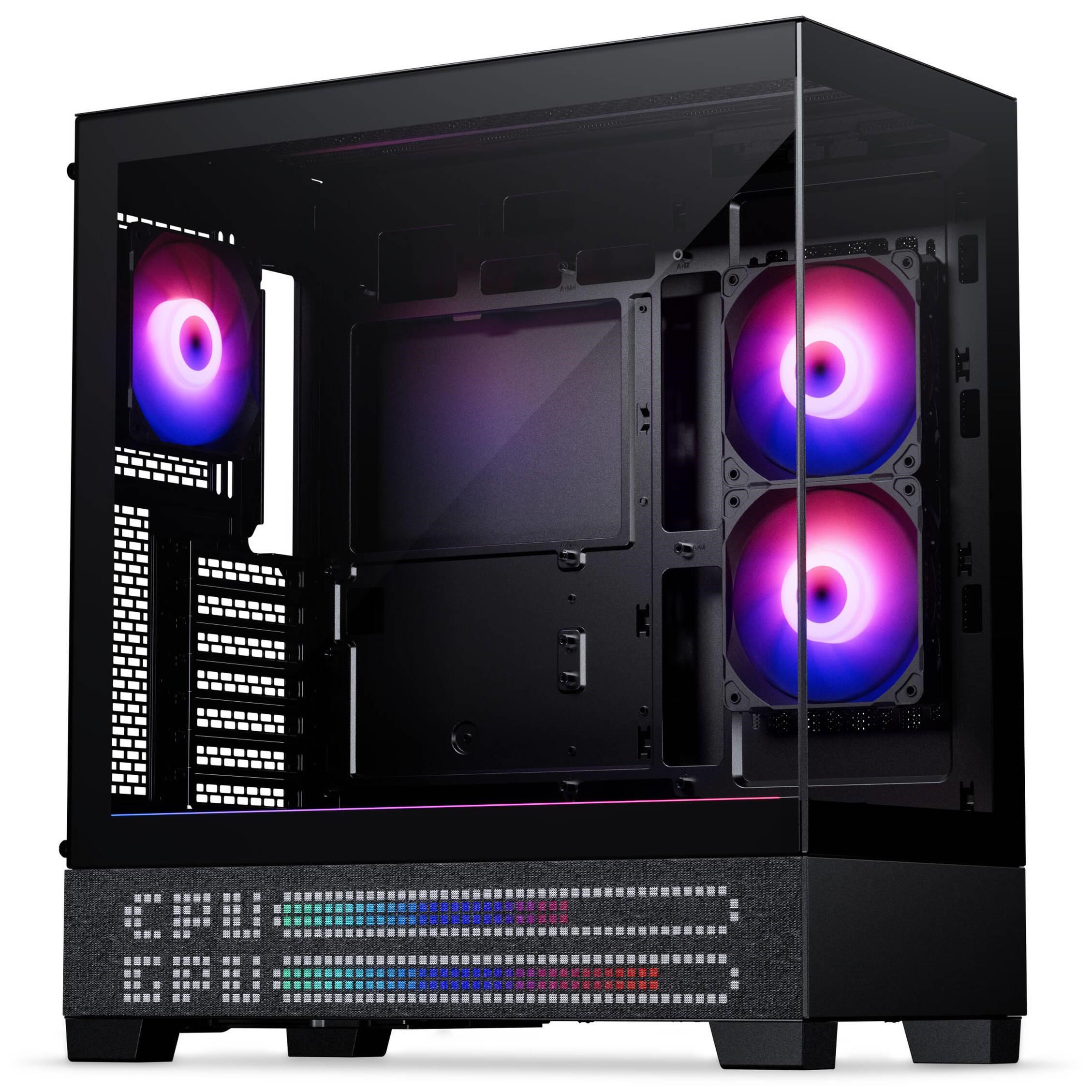 Phanteks XT View Matrix - Gehäuse - Miditower - Schwarz - Gehaeuse Ph-xt523vm1_Dbk01