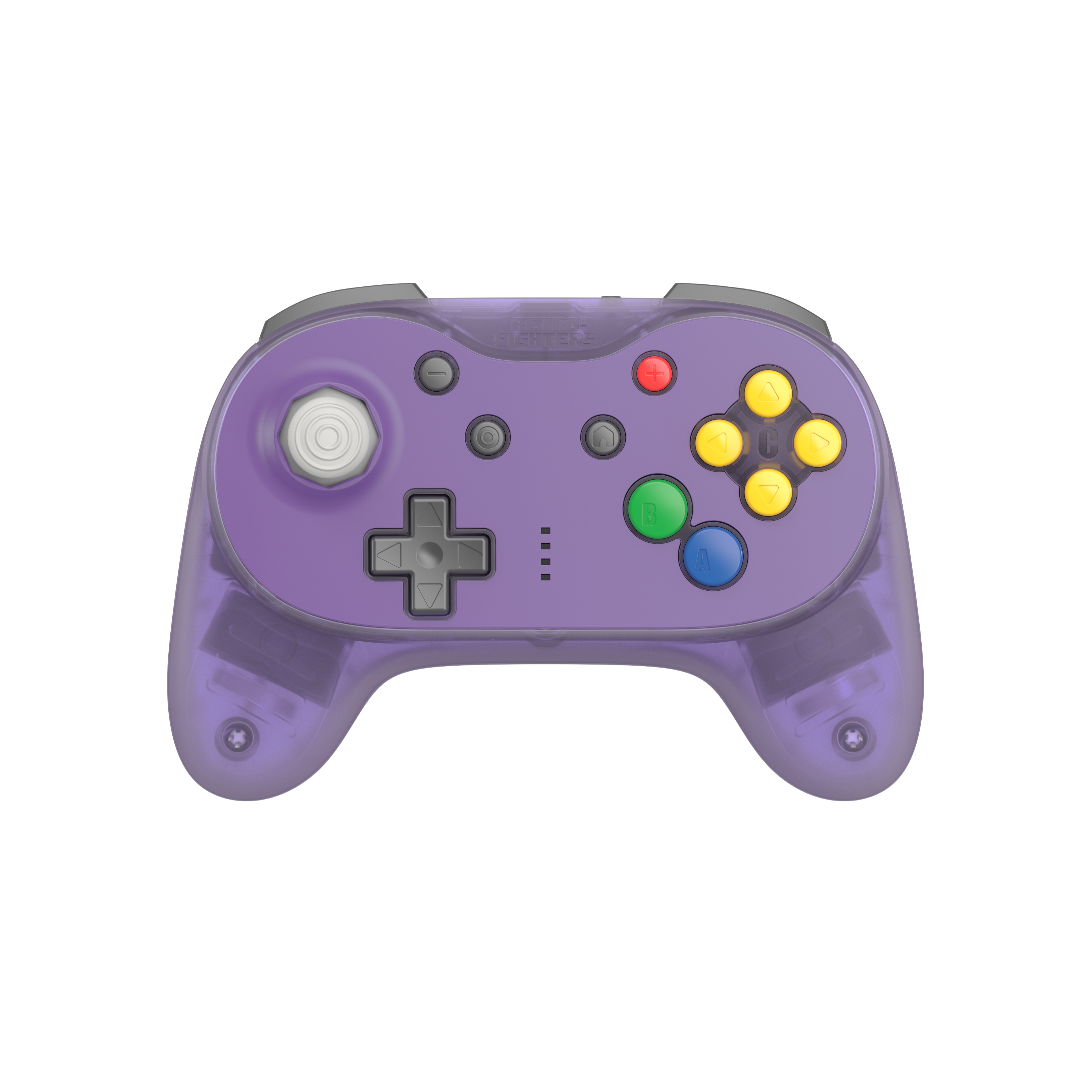 Retro Fighters Brawler64 Pro - Atomic Purple - Wireless Controller - Nintendo 64 - Gaming Zubehoer Ret00910