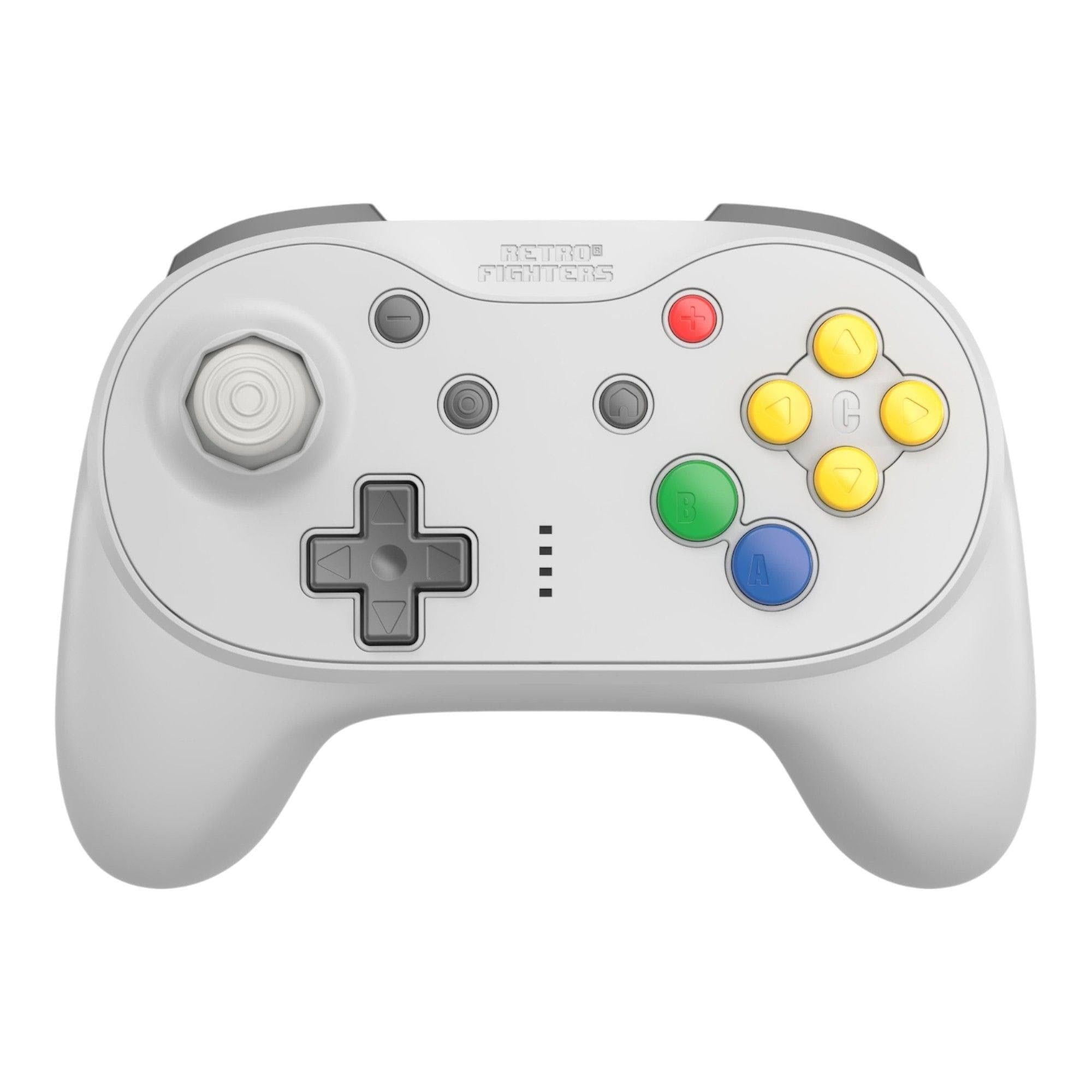Retro Fighters Brawler64 Pro - Classic Grey - Wireless Controller - Nintendo 64 - Gaming Zubehoer Ret00859