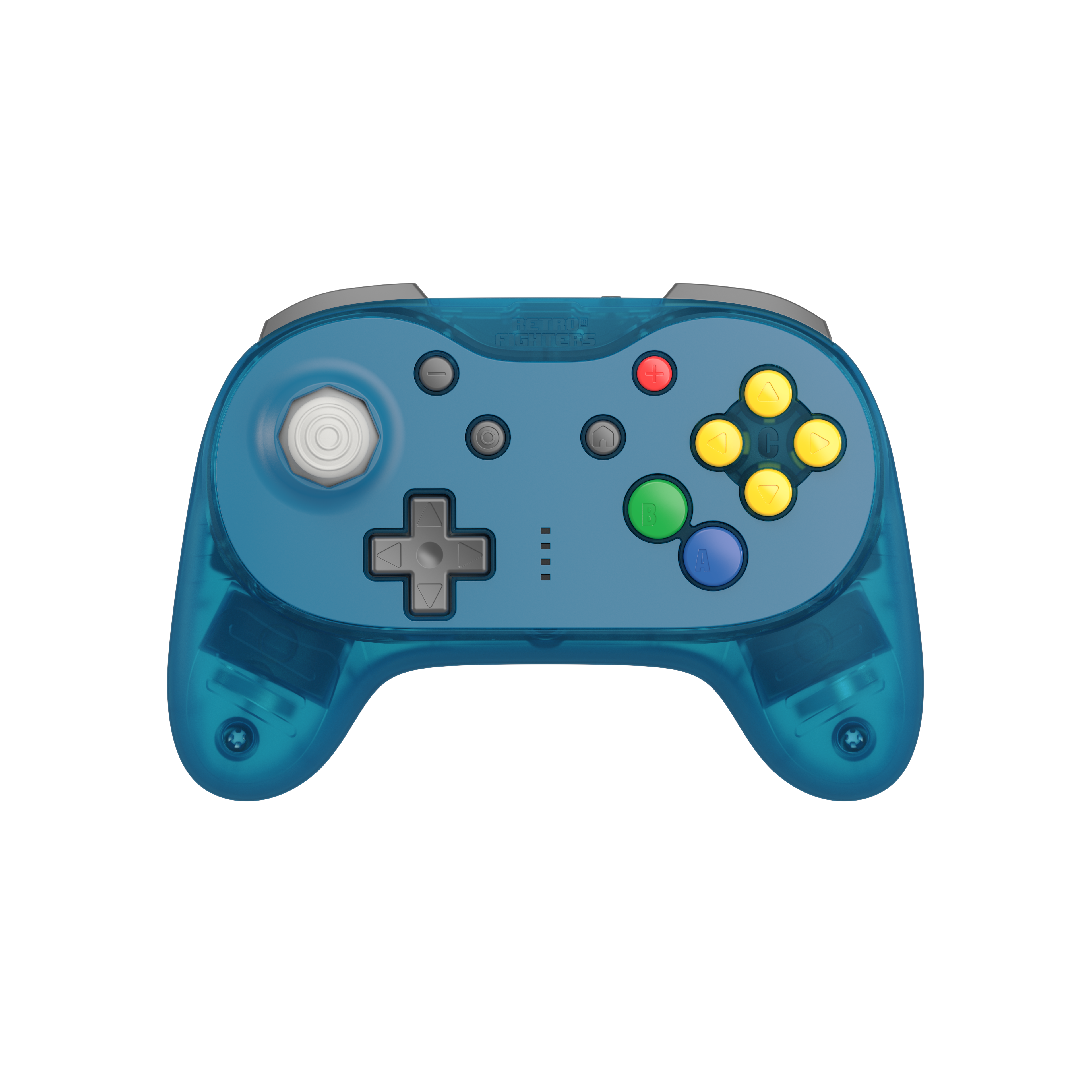 Retro Fighters Brawler64 Pro - Ice Blue - Wireless Controller - Nintendo 64 - Gaming Zubehoer