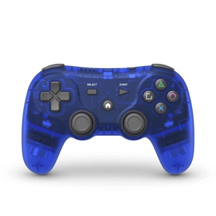 Retro Fighters Defender Pro BT - Blue - Wireless Controller - Sony Playstation 2 - Gaming Zubehoer