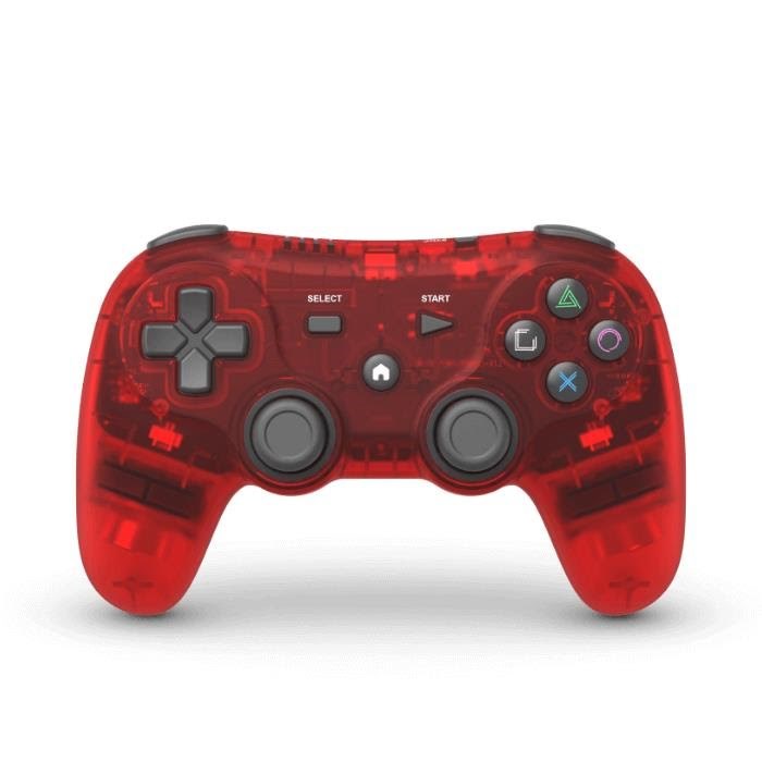 Retro Fighters Defender Pro BT - Red - Wireless Controller - Sony Playstation 2 - Gaming Zubehoer