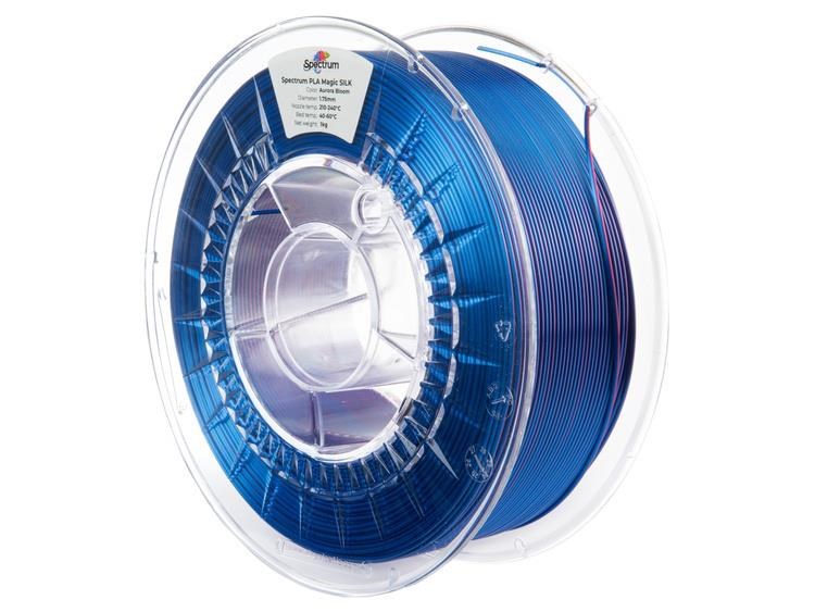 Spectrum 3D Filament / Pla Magic Silk / Aurora Bloom / ?1.75mm / 1kg - Filament 3D Drucker 2 Colors 81413