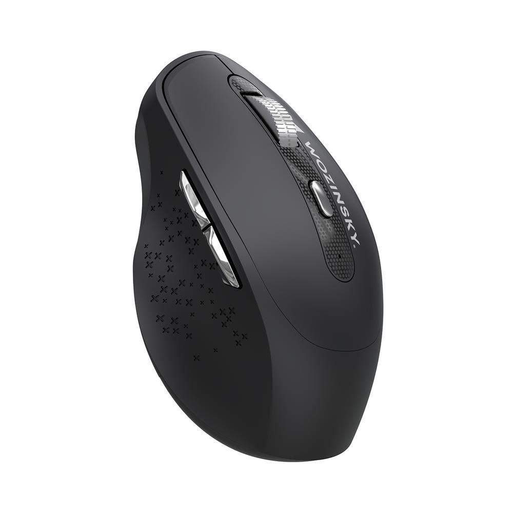 Wozinsky Wmgk-1134 Ergonomic Wireless Mouse - Black - Maus (Schwarz) 5907769384141