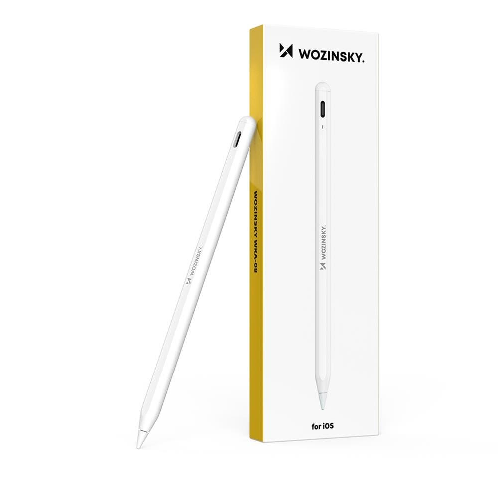 Wozinsky Wra-08 Stylus For Ipad Usb-c Fast Charging Apple Ipad 2018-2025 - White - Handys Anderes Zubehoer