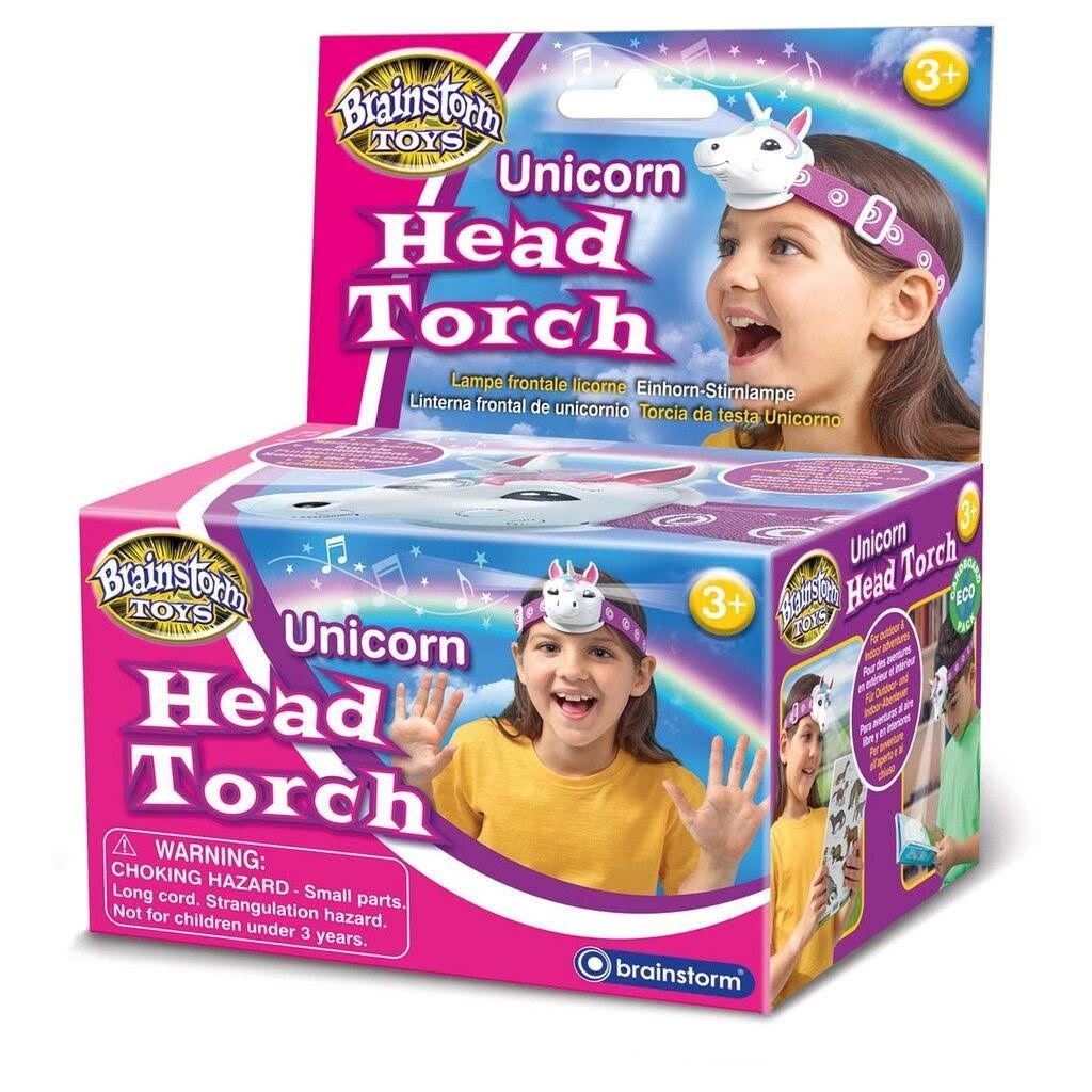 Brainstorm Unicorn Head Torch - Spielzeug 2074