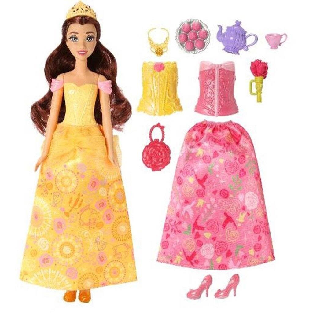 Disney Princess Storytelling Belle Doll - Dolls Accessories Jfj82