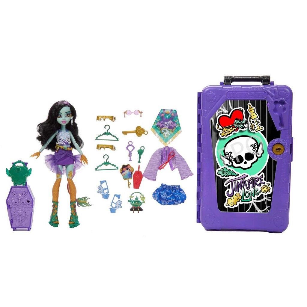 Monster High Skulltimate Secrets Jinafire Long - Dolls Accessories