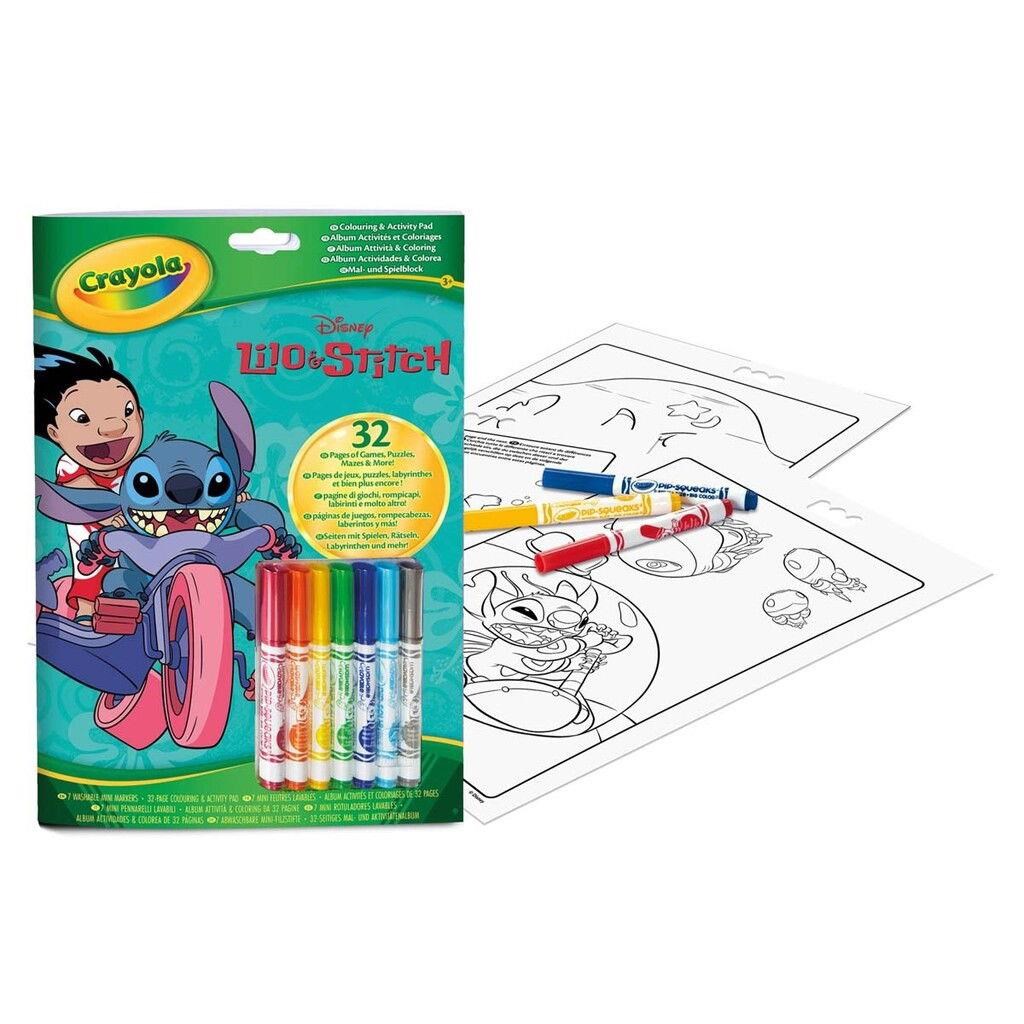 Crayola Coloring & Activity Book Lilo & Stitch - Utensilien Zum Schreiben Und Zeichnen