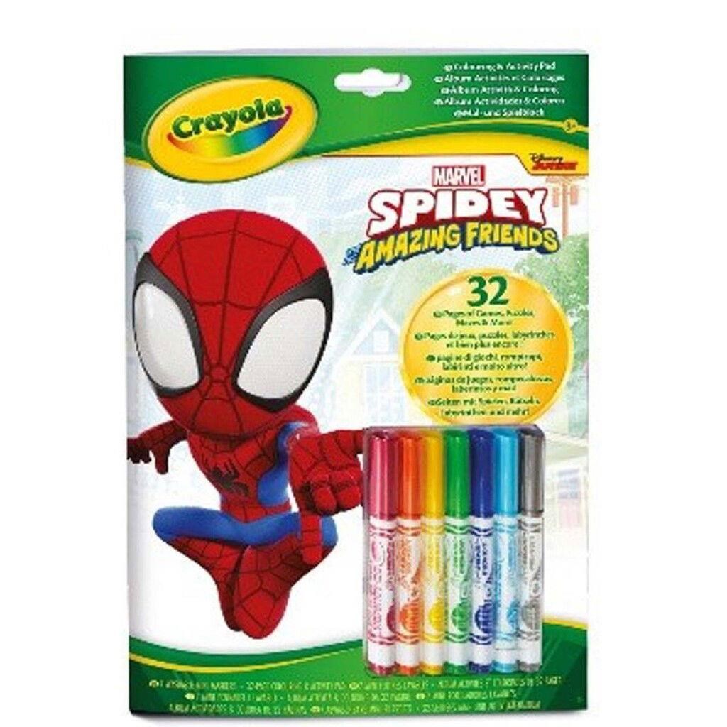 Crayola Coloring & Activity Album Spidey - Kreativ Spiele