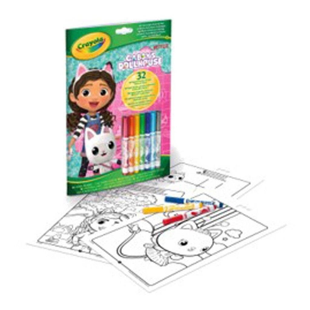 Crayola Coloring & Activity Gabby's Dollhouse - Kreativ Spiele
