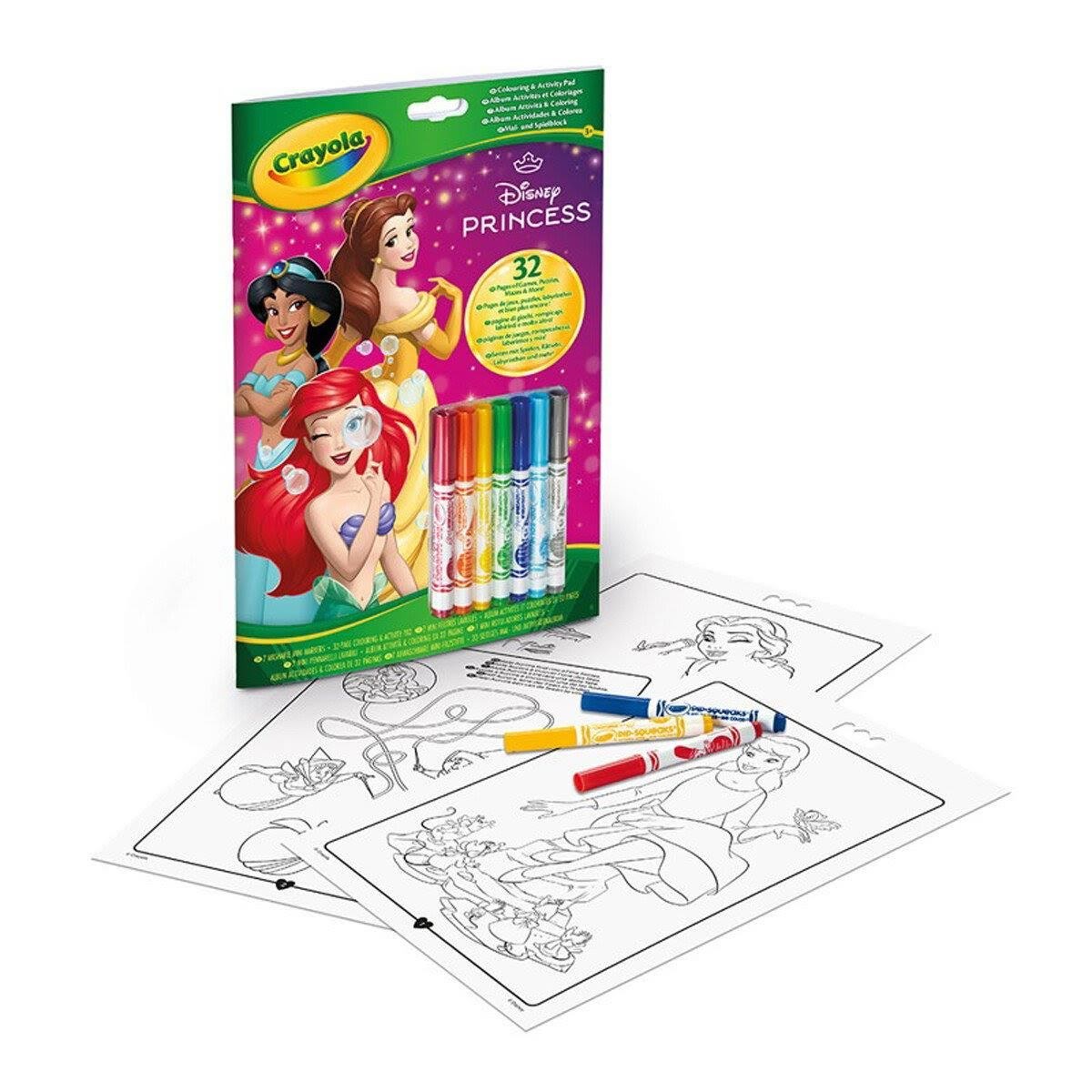 Crayola Coloring & Activity Book Disney Princess - Kreativ Spiele 5807g