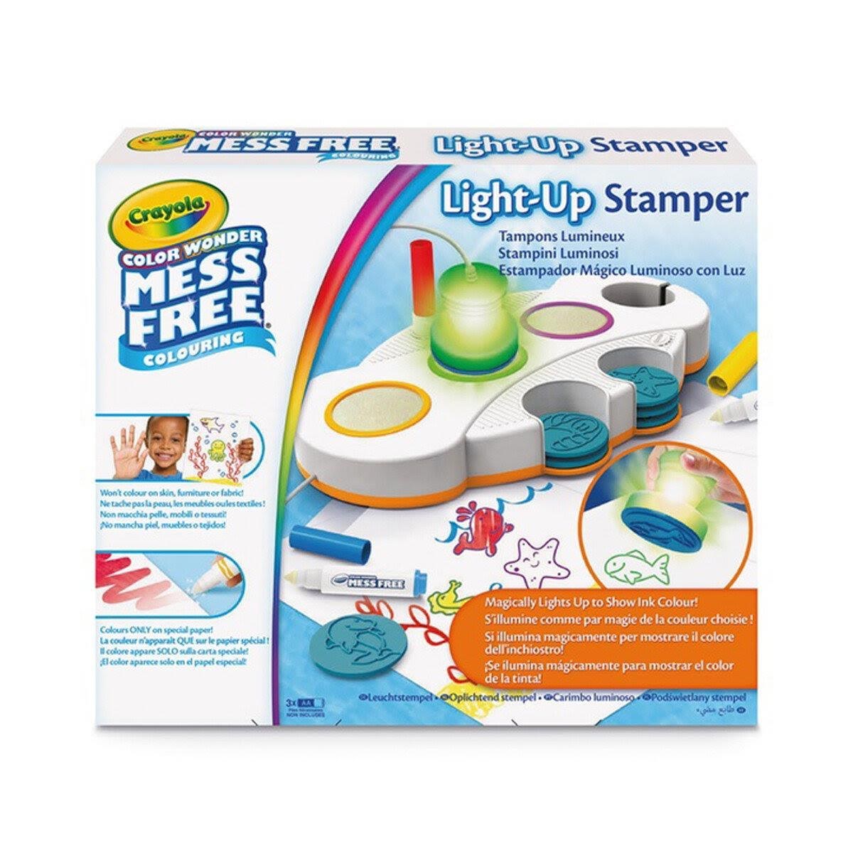 Crayola Color Wonder Magic Light Up Stamper - Kreativ Spiele