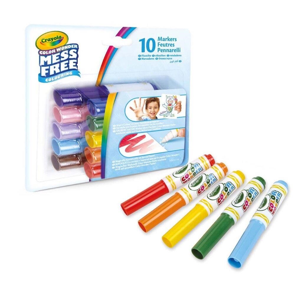 Crayola Color Wonder Classic Mini Markers 10 Pcs - Kreativ Spiele