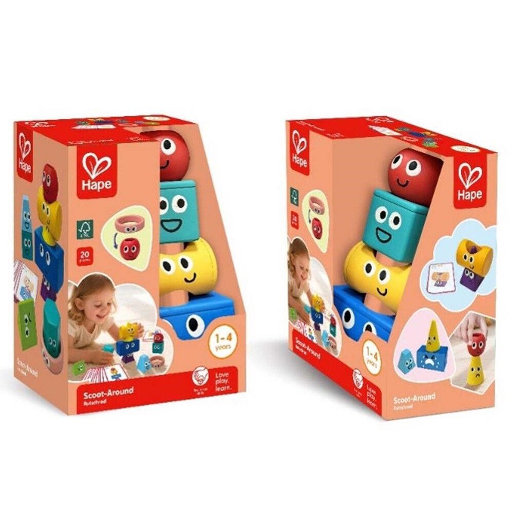Hape Geometric Spatial Stacking Tower - Baby Spielzeug E0531k