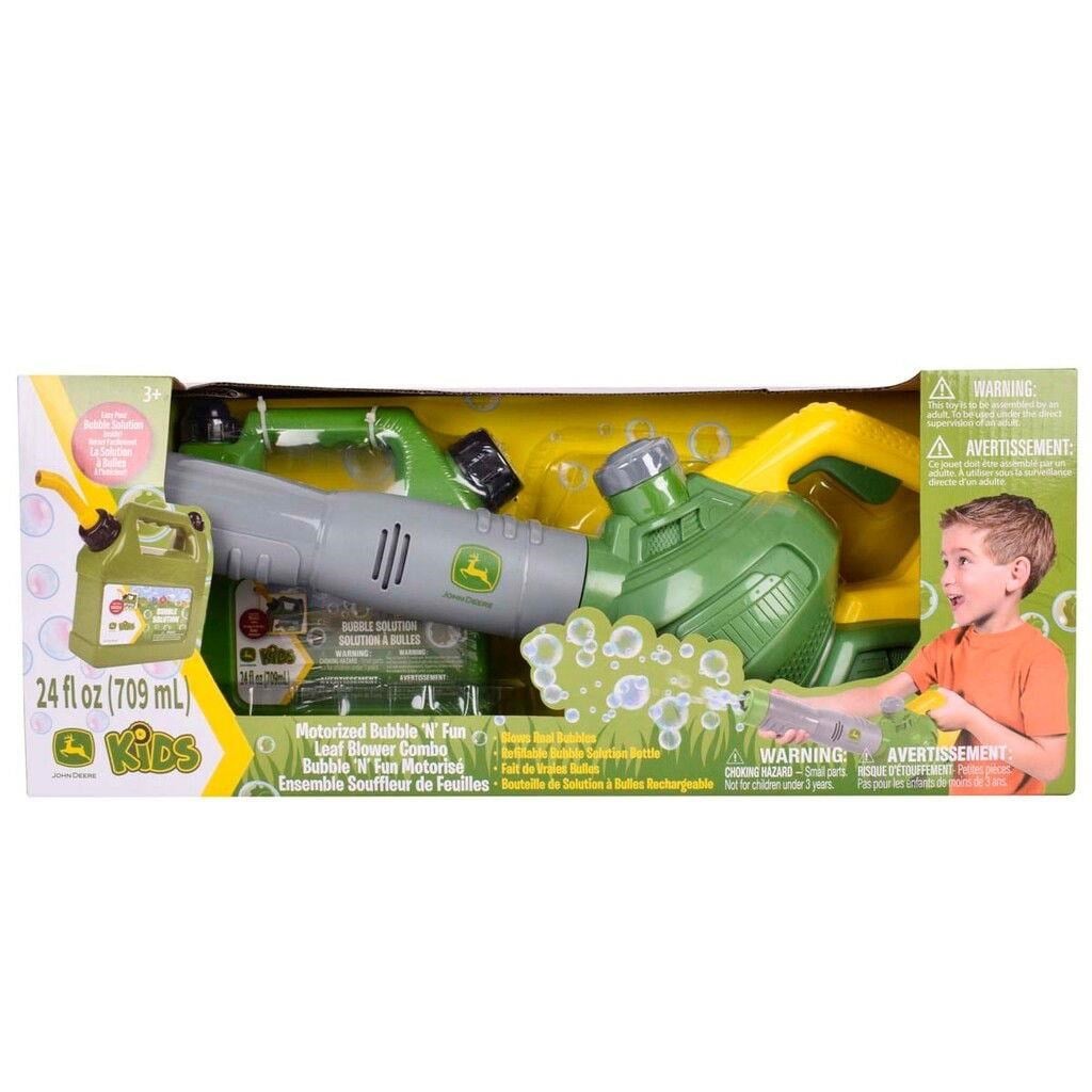 John Deere Bubble Leaf Blower & Refill Can - Baby Spielzeug X470146ml
