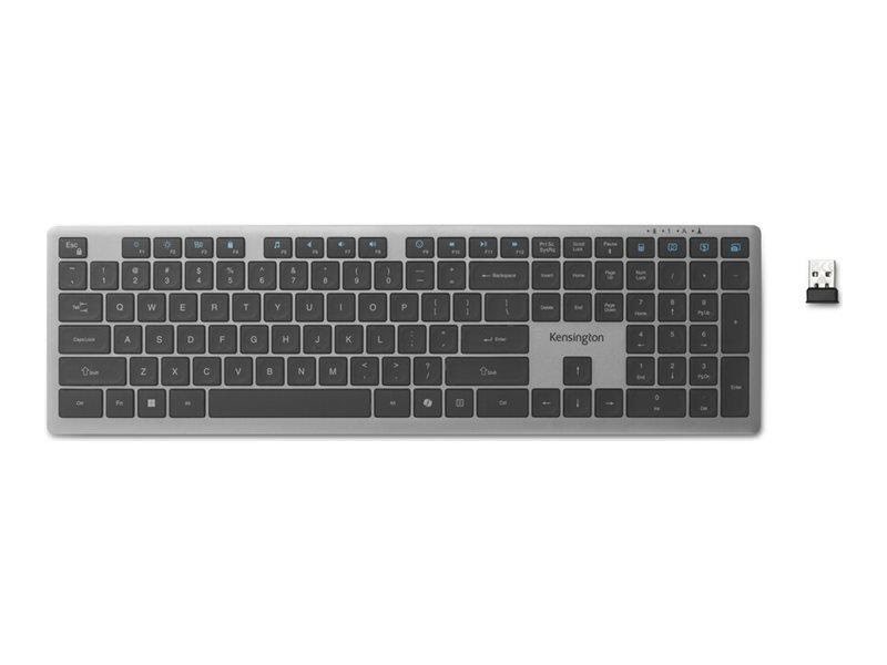 Kensington Kb535 EQ - Tastatur - Englisch - Grau - Tastaturen