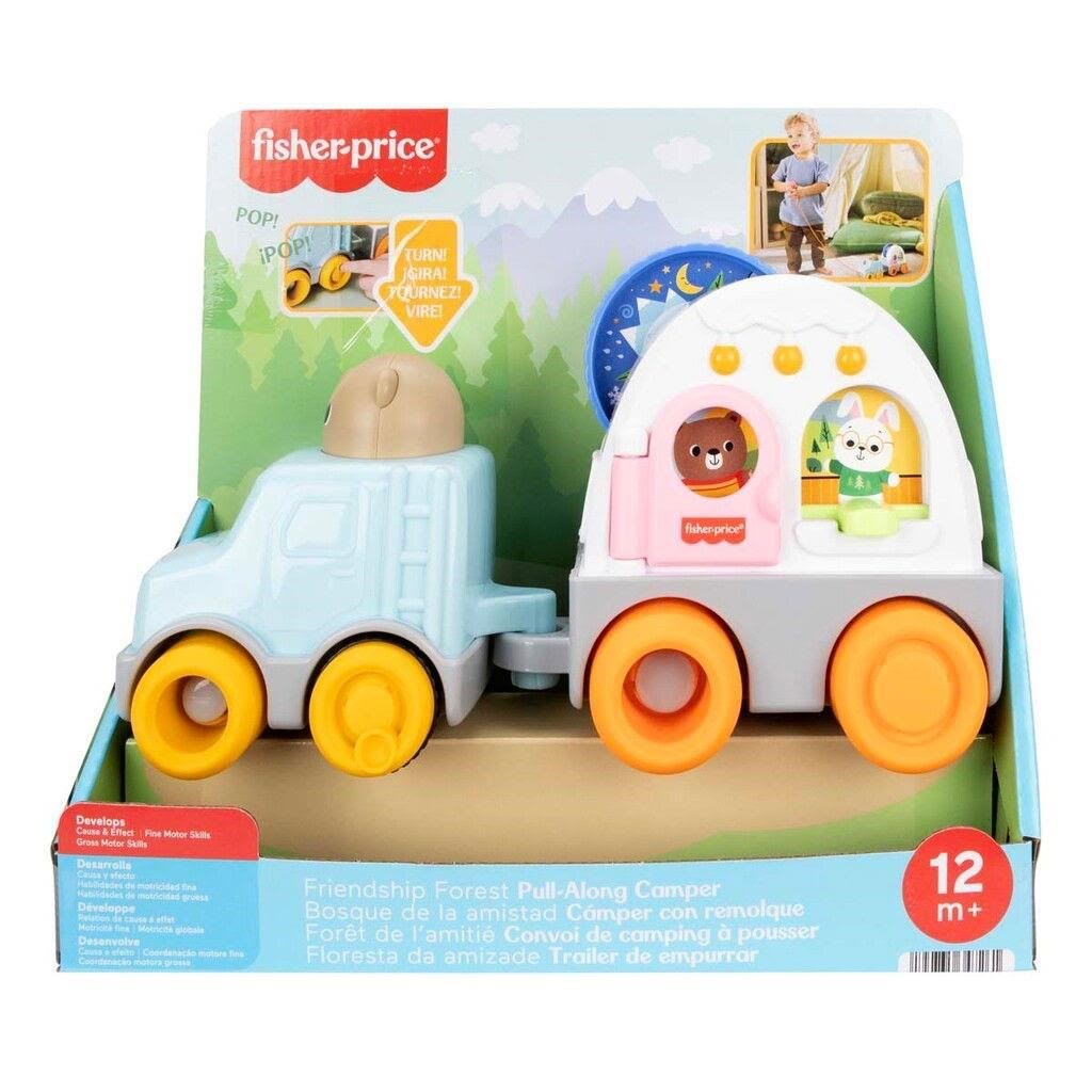Fisher Price Fisher-price Outdoor Explorers Nachzieh-camper - Baby Spielzeug