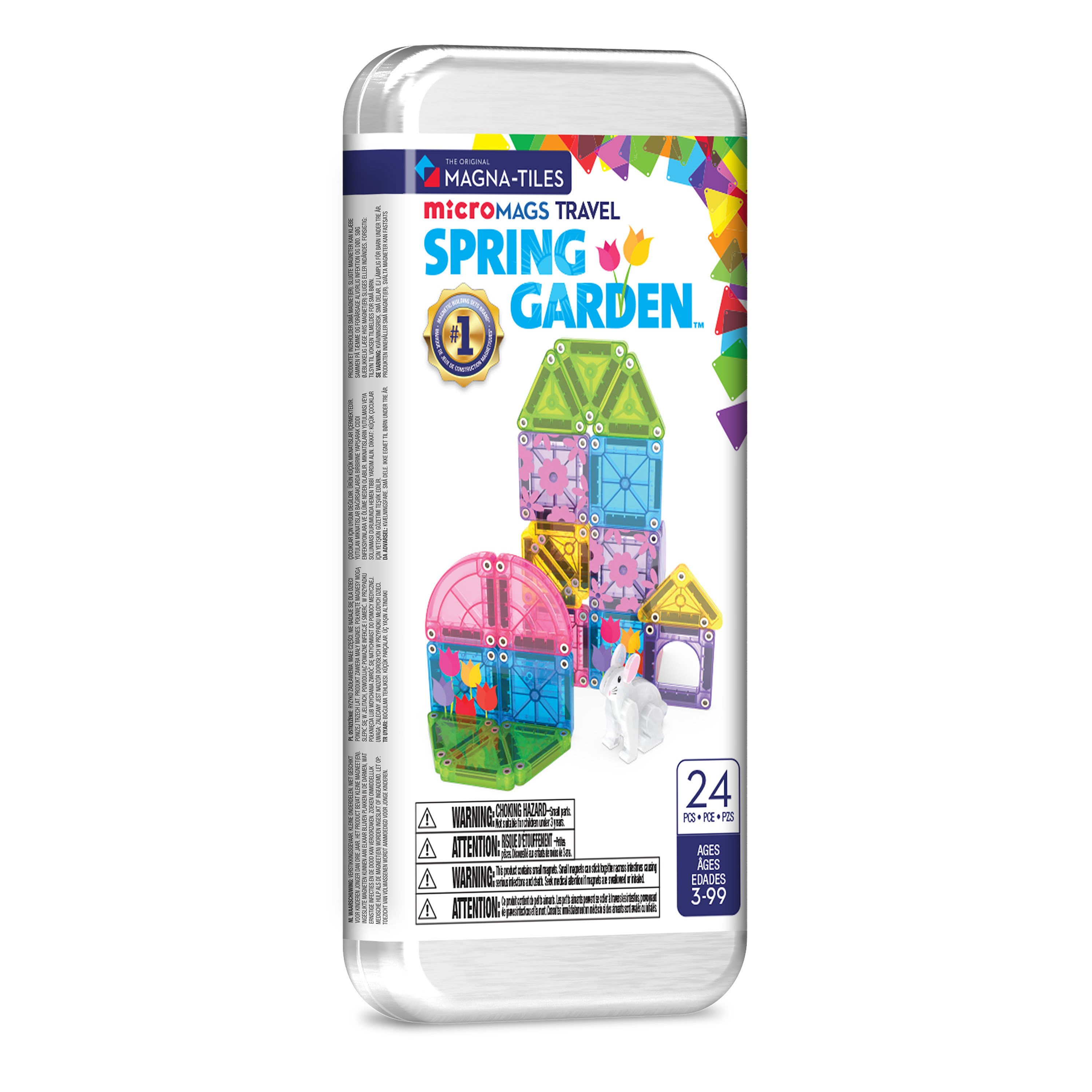 Magna-tiles Spring Gardentravel Set 24 Pcs - Bausets 90467