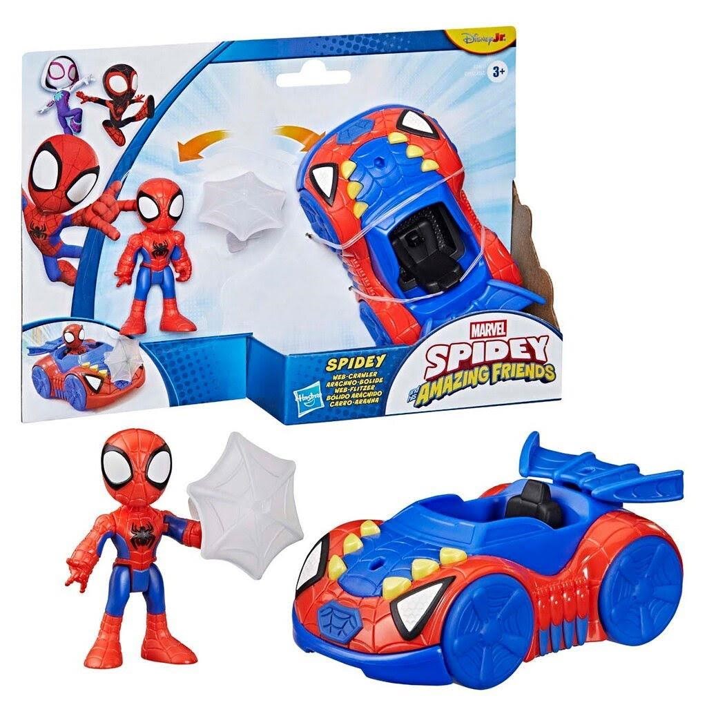 Spidey And His Amazing Friends Spidey & Friends Vehicle & Figure 7.6 cm - Spidey - Figuren G24615x0
