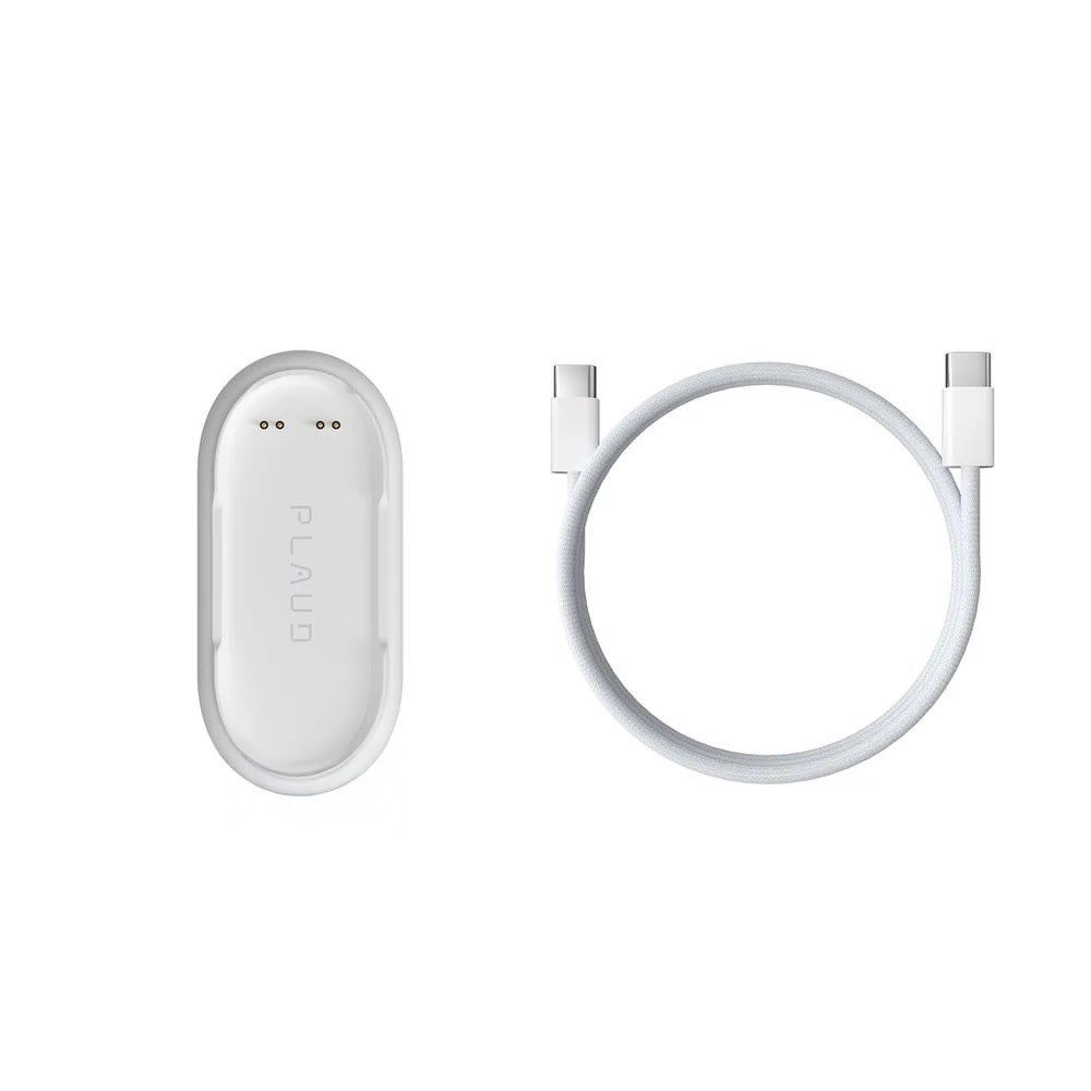 Plaud Notepin Charging Kit - White - Gadget Np-ac-cd