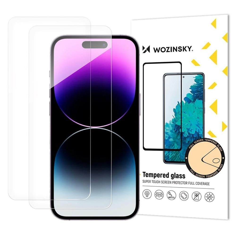 Wozinsky Set of 2 Tempered Glass For Iphone 17 Pro / 16 Pro - Handys Schutzfolie 5907769380181