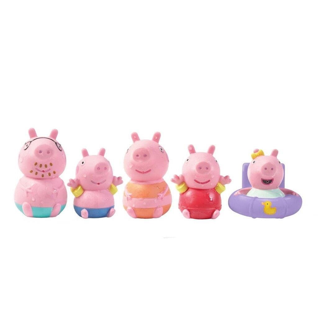 Toomies Peppa & Family Bath Squirters - Peppa Pig E73923