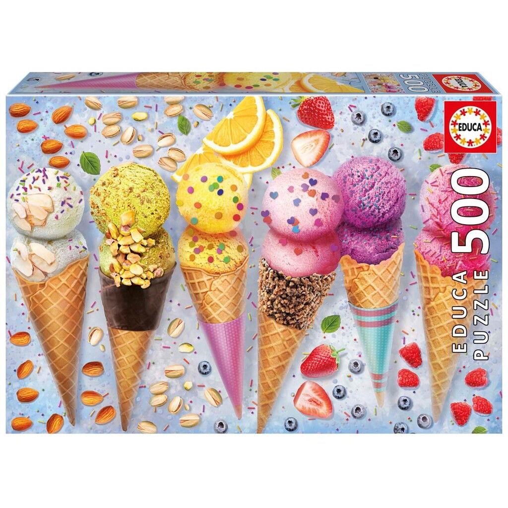 Educa 500 Ice Cream - Puzzle