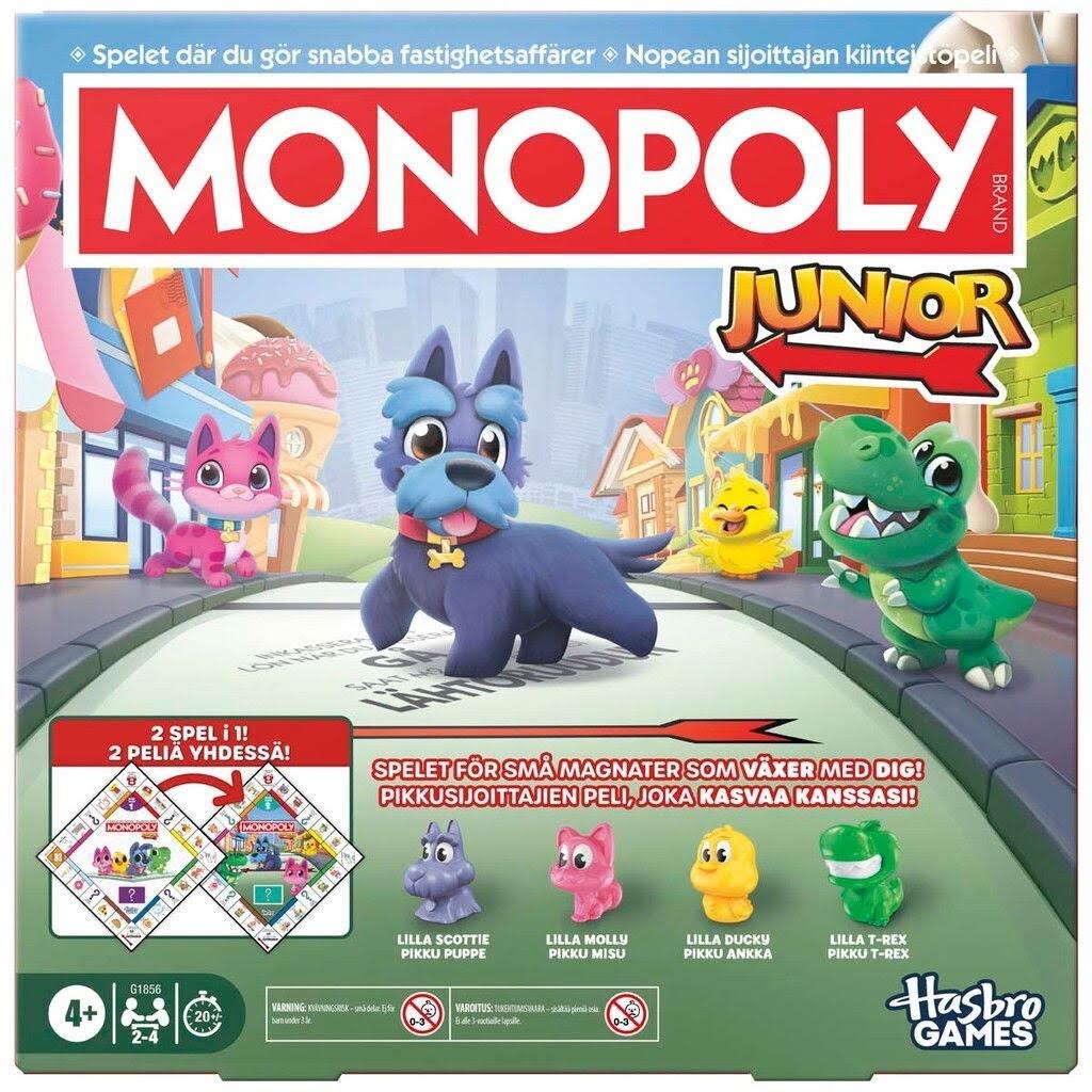 Hasbro Gaming Monopoly Junior 2 In 1 Refresh Dk/no - Brettspiele G1856189
