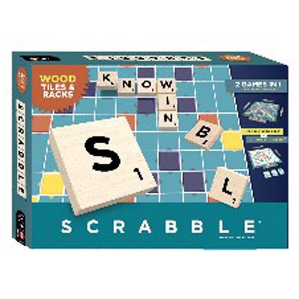 Mattel Scrabble Holz-edition (DK) - Brettspiele